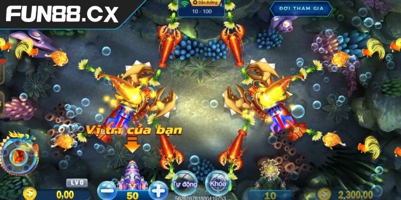Bí quyết bắn cá Hoàng Gia FUN88 rinh thưởng lớn