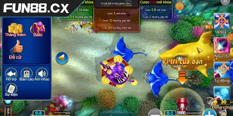Bắn cá Jackpot FUN88 là gì?