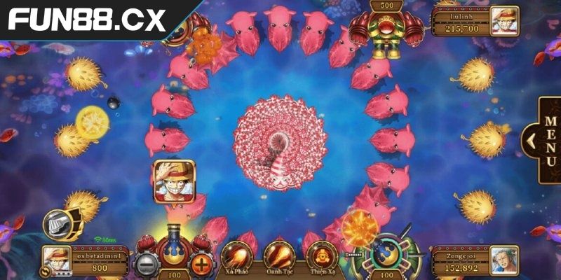 Chi tiết cách chơi bắn cá One Piece FUN88