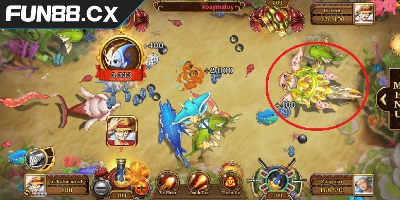 Chiến thuật săn cá đỉnh cao trong bắn cá One Piece FUN88