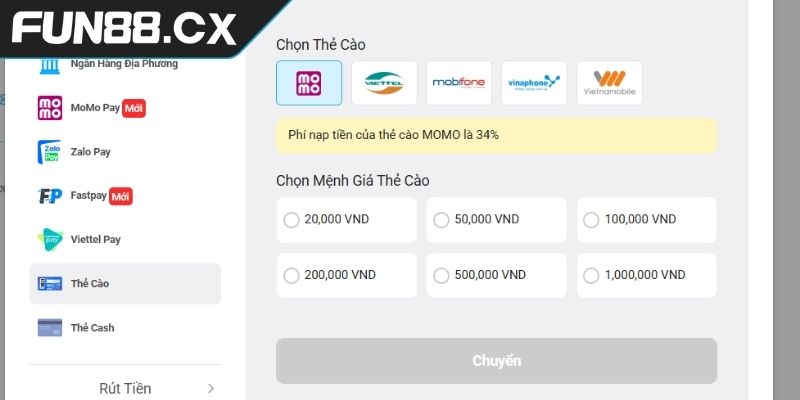 Nạp Và Rút Tiền FUN88 3 Những lưu ý khi thực hiện giao dịch nạp và rút tiền FUN88