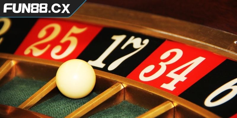 Các hình thức đặt cược phổ biến Roulette FUN88