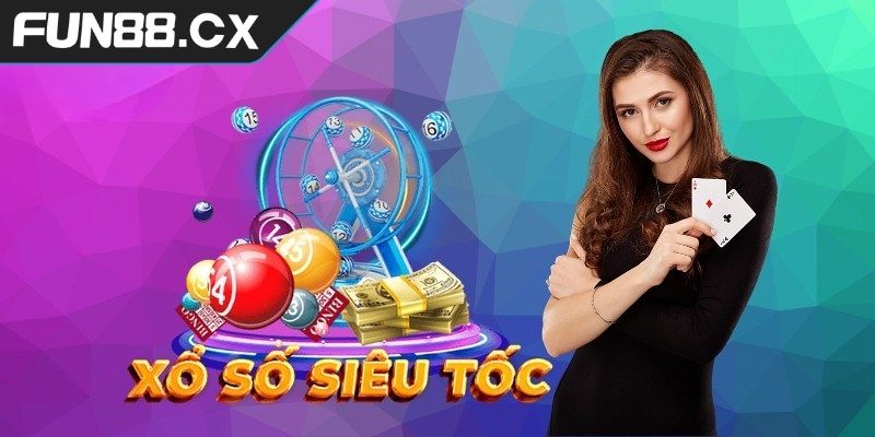 Xổ số siêu tốc FUN88 1 phút
